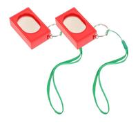 SHINEOFI 2 pièces Clickers de Dressage pour Chiens et Chats Dispositif Portable sans Danger pour Corriger Les Comportements Indésirables Outil de Dressage Animal de Compagnie