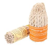 SHINEOFI 2 pièces Corde Encens Tibétaine Artisanale pour Méditation et Relaxation Encens Naturel Fait Main pour Chambre et Espace Zen Lot de Grand et Petit