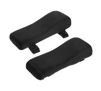 SHINEOFI 2 Pièces Coussin Accoudoir Chaise Incurvé Support Coude Rembourré Mousse Polyester pour Fauteuil Bureau et Gaming Coussin Ergonomique Antidéformation pour Confort Prolongé