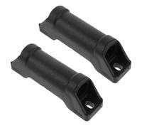 SHINEOFI 2 Pièces Desk Chair Footrest Sliders Replaceable Office Recliner Pedal Glides Convenient Smooth Foot Cushion for Quick Assembly and Safe Use