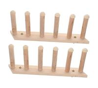 SHINEOFI 2 pièces Étagères Murales Bois pour Chats Escalier Mural Stable et Résistant Meuble Escalade Intérieur pour Petits Félins Support Mural Pratique