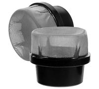 SHINEOFI 2 pièces Filtre de Piscine Capuchon Crépine Aération Écran de Filtre pour Système de Ventilation Protection Débris et Saletés 2pcs