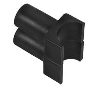SHINEOFI 2 Pièces Guide de Siège pour Fauteuil Roulant en Plastique Noir, | Pièce de Remplacement pour Chaises de Transport et Fauteuils, Stabilité D’assise, Usage à Domicile Centre