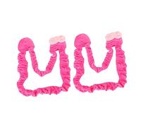 SHINEOFI 2 Pièces Housse de Protection pour Écran Ordinateur Lot de Design Adorable avec Oreilles de Chat Compatible avec Moniteurs Protection la Poussière Couleur Rose Décoration