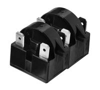 SHINEOFI 2 Pièces Initiateur Ptc Remplacement Entrée Protecteur Chaleur Réfrigérateurs Congélateur Refregirateurs Congelateur Refrigerateur Pièces De Réfrigérateur Plastique