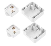 SHINEOFI 2 Pièces Interrupteur Tactile pour Armoire et Éclairage Cabinet Installation Facile avec Couvercle Remplacement Simple Commande pour Portes et Tiroirs