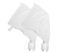SHINEOFI 2 pièces Lot de Filtres Réutilisables Compatibles Sacs de Filtration Durables pour Robot de Piscine Collecte des Débris