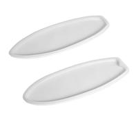 SHINEOFI 2 pièces Moule Silicone Planche Surf Réutilisable pour Décoration DIY Moule Époxy Souple pour Dessous de Lot