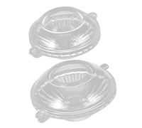 SHINEOFI 2 pièces Moules à Bougies Flottantes Plastique Moules Créatifs pour Fabrication DIY de Bougies Parfumées Réutilisables et Durables Adaptés à Types de Cire
