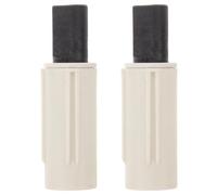 SHINEOFI 2 Pièces Noyau de Piston de Charnière à Fermeture Douce 4713t | Pièce de Rechange en Plastique Blanc, Protection Anti-pincement, Baisse Contrôlée, Usage Domestique