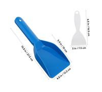 SHINEOFI 2 pièces Pelle à Glace pour Réfrigérateur et Congélateur Grattoir Portable Pratique avec Poignée Ergonomique Suspension Outil de Dégivrage pour Maison et Cuisine