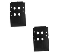 SHINEOFI 2 Pièces Plateau de Fabrication de Cartes Accessoires d'imprimante de Cartes Plateau de Machine d'impression de Cartes Carte Blanche Carte Plastique Outil de Plateau d'imprimante