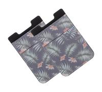 SHINEOFI 2 Pièces Pochette Adhésive pour Téléphone Support et Organisateur de Arrière avec Design Imprimé Unique Accessoire Pratique pour Smartphone Adhésif Fiable et Durable pour de Crédit