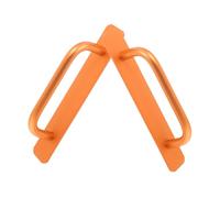 SHINEOFI 2 pièces Poignée de Porte Coulissante Aluminium Auto-adhésive Tirant de Porte Silencieux et Robuste pour Cuisine Salle de Bain Armoire Installation sans Perçage Lot