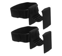 SHINEOFI 2 Pièces Porte-balles de Golf Distributeur de Golf Caché Plastique Noir Installation Rapide Portable Compatible
