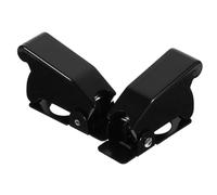 SHINEOFI 2 pièces Protection pour Interrupteur à Bascule Plastique Robuste Cache-poussière Noir Sécurité Anti-démarrage Accidentel pour Moto et Automobile