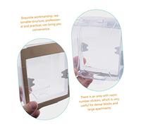 SHINEOFI 2 pièces Protection Sonnette Extérieure Transparente Housse Étanche Pluie pour Clavier et Interphone Autocollante et Pratique