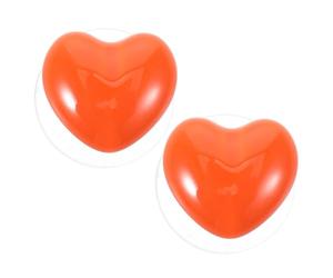 SHINEOFI 2 Pièces Règle de Couture en Céramique avec Poignée en Silicone de Cœur, Fente D'alignement et Ventouse Stable pour Quilting et Assemblage