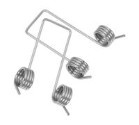 SHINEOFI 2 pièces Ressort de Torsion pour Poubelle Lot de Ressorts Robustes et Durables pour Couvercle de Seau à Déchets Accessoires de Réparation Polyvalents Compatibles avec Divers