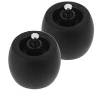 SHINEOFI 2 Pièces Roue Avant Pivotante pour Robot Aspirateur Accessoires de Rechange Plastique Résistant pour Shark Iq Rvae Rvae Roue Motrice de Remplacement pour Mobilité Fluide
