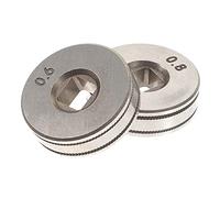 SHINEOFI 2 pièces Roue Entraînement pour Fil de Soudage Acier Robuste Rouleau Alimentation pour Poste à Souder Mig Surface et Installation Facile