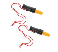 SHINEOFI 2 Pièces Sifflet D’extérieur Imitation Canard en Plastique, Bouche | Deux Pièces, Format Compact à Porter, pour Appel de Canards et Observation Près des Lacs