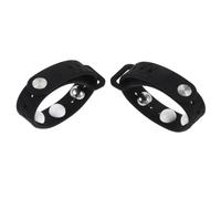 SHINEOFI 2 Pièces Silicone Bracelet Anti-nausées Noir pour Voyage en