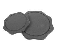SHINEOFI 2 Pièces Soucoupe en Terre de Diatomée Ronde pour Pots de Fleurs, Plateau de Récupération d'eau Facile à Nettoyer, Protège Les Sols Toutes Les Pièces