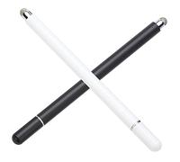 SHINEOFI 2 Pièces Stylet Tactile Capacitif Stylo Écran Tactile pour Téléphone et Tablette Précision et Confort Ergonomique Blanc et Noir pour Prendre des Notes et Dessiner