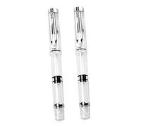 SHINEOFI 2 pièces Stylos Pinceau Piston avec Réservoir Encre Ensemble pour et Étudiante Outils de Peinture et Dessin Pratique pour Débutants et