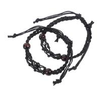SHINEOFI 2 Pièces Support de Bracelet Cristal Tressé Réglable Porte Bracelets Vide pour Fabrication de Bijoux Présentoir Élégant et Artisanal