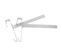 SHINEOFI 2 pièces Support de Cadre Ruche Acier Inoxydable Perchoir Multifonction Apiculture Support Outils et Cadres pour Apiculteurs Design Détachable et Réutilisable