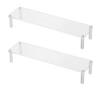 SHINEOFI 2 Pièces Support de Main Acrylique Transparent Incliné pour Peinture Artistique Stabilisateur de Main pour Dessin et Croquis Accessoire Essentiel pour Artistes