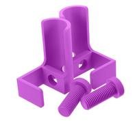 SHINEOFI 2 Pièces support de stockage de peinture au diamant fournitures de peinture support de rangement en toile Hingestone Painting Roller Polder clip d'image Plastique Violet,mauve
