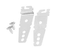 SHINEOFI 2 Pièces Support lave-vaisselle kit d'installation pour lave-vaisselle montage support lave vaisselle nettoyage Supports accessoire de cuisine le fer Silver