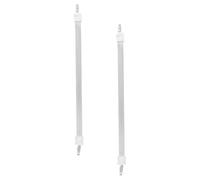 SHINEOFI 2 Pièces Tube Chauffant Quartz Infrarouge de Remplacement pour Radiateur D'appoint, Élément Céramique Stable et Fiable, Design Compact pour Temps Froid