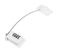 SHINEOFI 2 Pièces Verrou de Sécurité Ajustable pour Fenêtres Coulissantes et Réfrigérateur Lot de Verrouillage sans Perçage pour Garçon Fille Serrure pour Armoires Tiroirs et Congélateurs