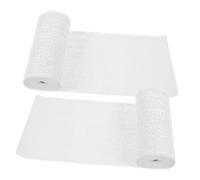 SHINEOFI 2 Rouleaux De Tissu De Réparation d'ancrage De Maçonnerie pour Cloisons Sèches, Ruban De Gypse, Construction De Table De Sable, Fourniture De Scène De Modèle