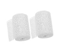 SHINEOFI 2 rouleaux Plâtré pour Sculptures et Moulages de Ventre Bandages pour Projets Artistiques et Artisanat pour Moulages de Corps et Décorations