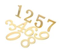 SHINEOFI 20 Pièces Chiffres Maison Résistants Aux Rayures pour Boîte Aux Lettres Appartement Maison et Poubelles Autocollants Numéros Extérieurs Durables pour Décoration Résidentielle et