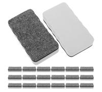 SHINEOFI 20 Pièces Erasers Magnétiques pour Tableaux Blancs Nettoyeurs Réutilisables Feutre Eva pour Écoles Bureaux et Salles de Classe