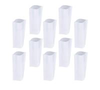 SHINEOFI 20 Pièces Film Rétractable de Sublimation Film Rétractable pour Tasses PET Blanc Impression par Transfert Thermique, Motifs Enveloppants, pour Porte-clés et Étiquettes