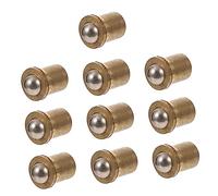 SHINEOFI 20 pièces Loquet Bille Porte Cuivre Loqueteau à Ressort Robuste pour Meuble Maintien Durable Porte Armoire Invisible Montage Facile