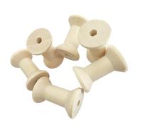 SHINEOFI 20 pièces Lot de Naturel Petites Vides pour Fils Rubans Fils à Coudre et Loisirs Créatifs Organisateur pour Couture et Bricolage