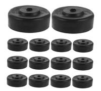 SHINEOFI 20 Pièces Membranes Pompe à Air Aquarium Silencieuse Silicone Accessoires de Rechange Compatibles pour Pompes Oxygène Poissons Durables et Flexibles pour Aquarium
