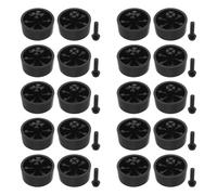 SHINEOFI 20 Pièces Patin Anti-Vibration pour Boîtier Ordinateur avec Support Antidérapant et Amortisseur pour Protéger et Stabiliser Le Châssis Informatique