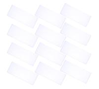 SHINEOFI 20 Pièces Protection pour Billets PVC Bleu Manches Transparentes pour Papier-monnaie Étuis de Rangement Sécurisés et Organisation Rapide pour Collectionneurs et Professionnels