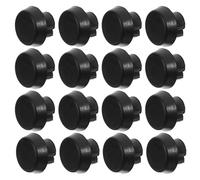 SHINEOFI 20 Pièces Protège-Embout de Queue de Billard, Bouchon de Fond pour Queue de Billard, Noir, Abs, Protection Polyvalente, pour Home Entertainment et Compétitions en Club