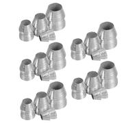 SHINEOFI 20 Pièces Rondes Clous de Renfort Fer pour Manche de Marteau Cales de Fixation Précises pour Réparation Haches Maillets et Ameublement Accessoires de Renforcement DIY