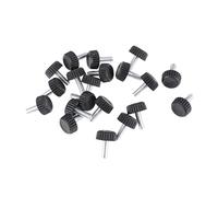 SHINEOFI 20 Pièces Tasse De Pied Niveleurs De Jambe Pieds Réglables Petits Pieds De Meuble Pieds De Meuble Noirs Pieds De Nivellement De Meubles Niveleurs De Pied De Table